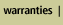 warranty