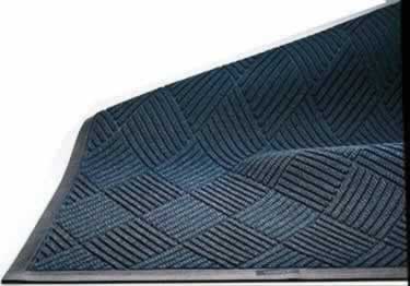 Floor mats made from post consumer recycled products