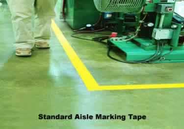 Floor Marking Tape Aisle Safety large image 2