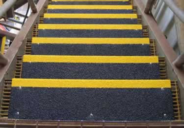 Stair Treads and Nosing Anti Slip - FiberGlass large image 1