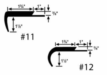 Rubber Stair Nosing by Roppe�  large image 12