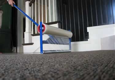 Carpet Film Plastic Protection large image 2