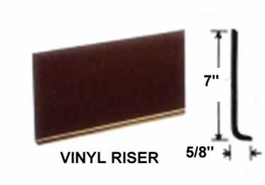Vinyl Stair Treads Treads | Heavy Gauge  large image 1