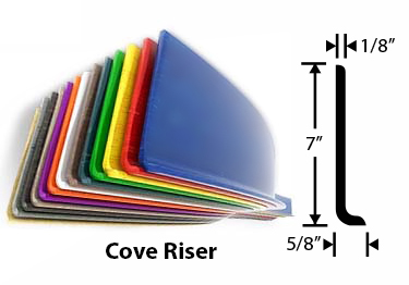 Rubber Stair Treads | Non Slip Safety Rib By Roppe�  large image 1