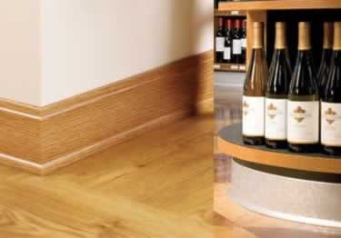 Wall Base Molding | Johnsonite� Millwork Rubber Wood Grain 