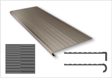 Vinyl Stair Treads | Colored Roppe� 
