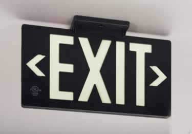 Photoluminescent Signs and Markings