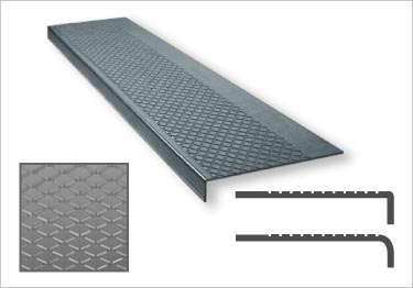 Roppe� Rubber Stair Tread Non Slip Diamond Design