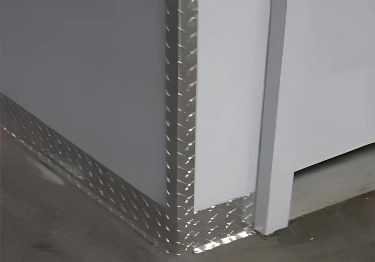 Diamond Plate Sheets Walls | Trim
