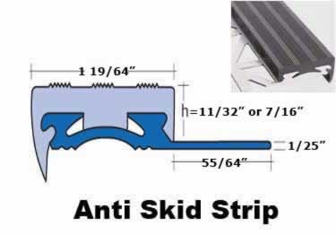 Anti|Skid Stair Nosing for Tile by Blanke�  image