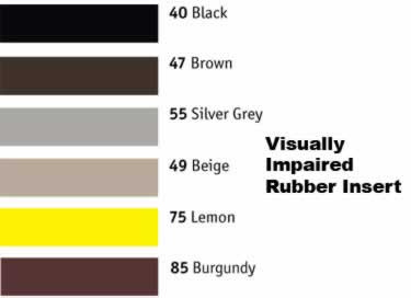 Johnsonite� Rubber Stair Treads | Raised Square  image
