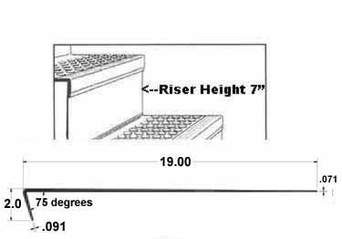 JohnsoniteŽ Rubber Stair Tread | One Piece w/Riser large image 8