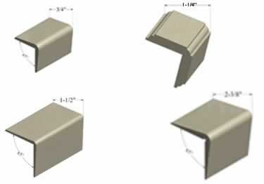 JohnsoniteŽ Millwork Vinyl Corner Guards large image 1