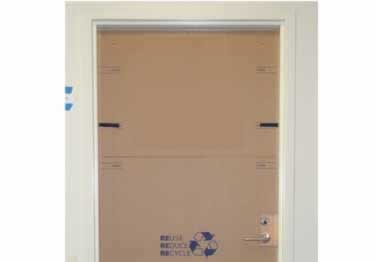 reusable door surface cover