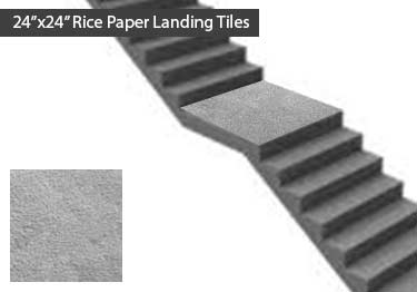 johnsonite rice paper surface