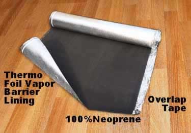 neoprene flooring underlayment