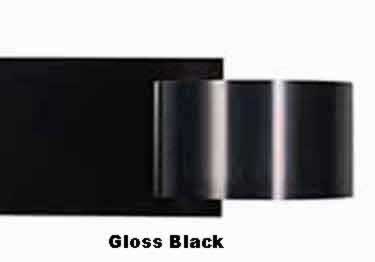 black polycarbonate plastic sheets