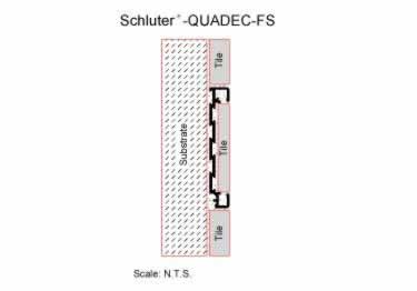 schluter quadec fs double rail