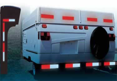 conspicuity tape reflective trailer dot