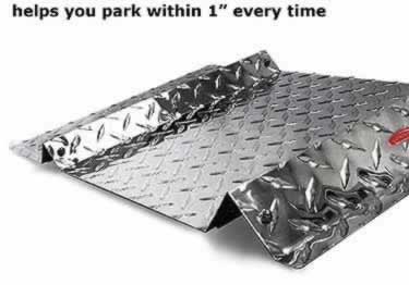 diamond plate parkingspot