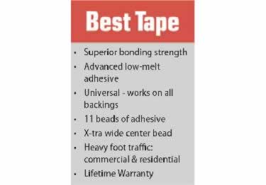 carpet seaming tape