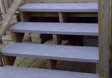 plastic composite stair treads